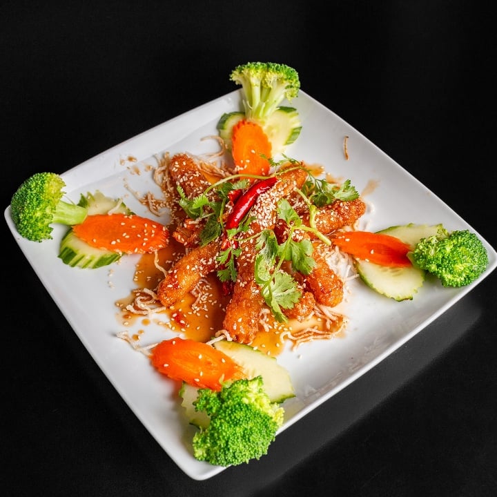 S2. Sesame Shrimp - Tôm Mè.