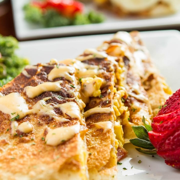 BREAKFAST QUESADILLA.