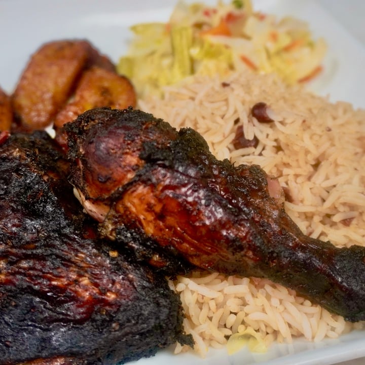 Jerk Chicken Lunch.