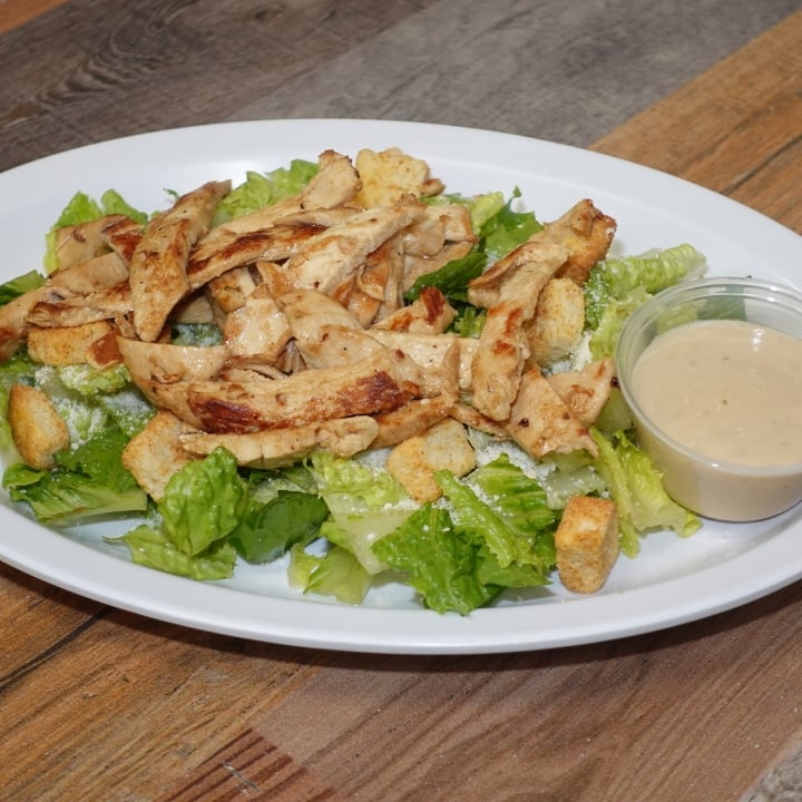 Grilled Chicken Caesar Salad.