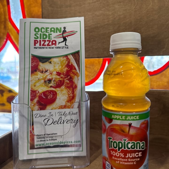 Apple juice.