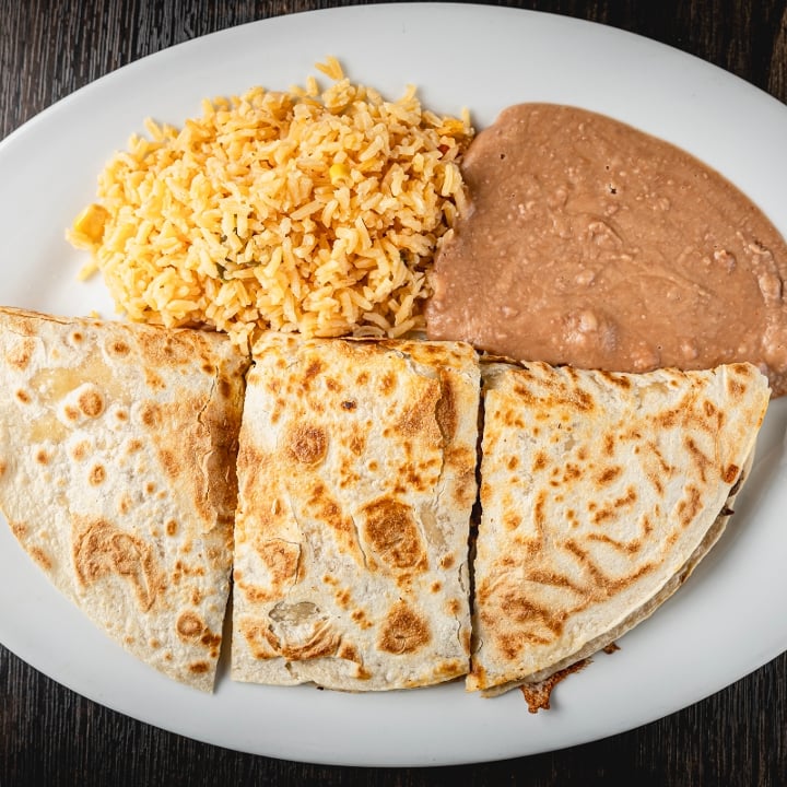 Half Quesadilla Plate.