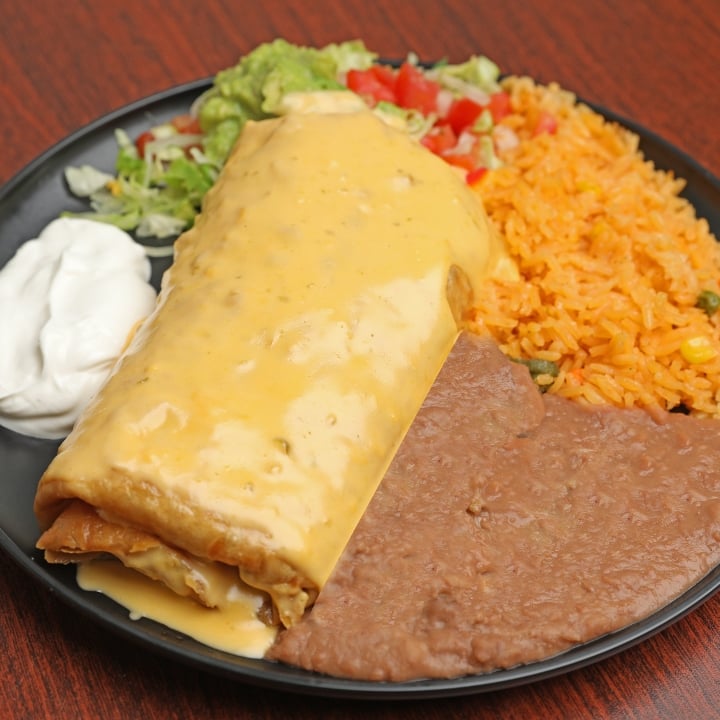 Chimichanga Plate.