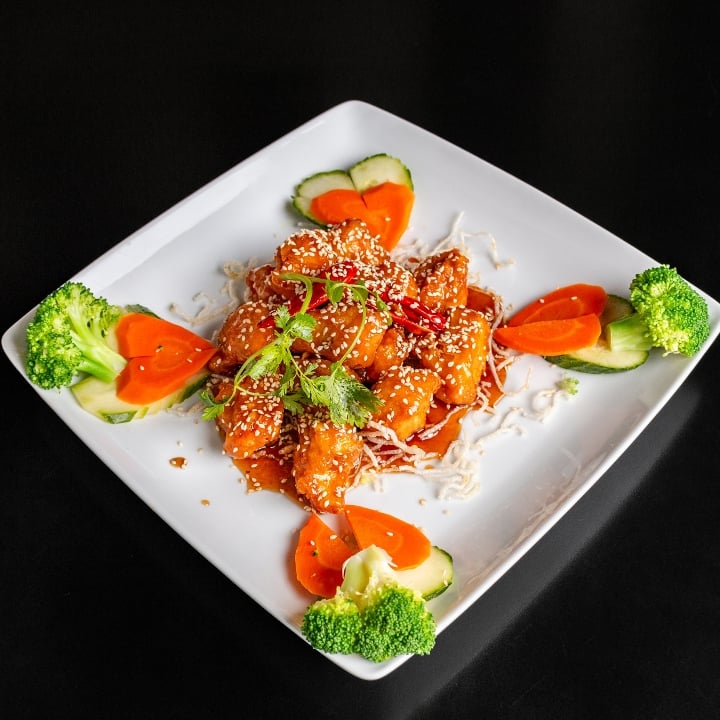 S1. Sesame Chicken - Gà Mè.