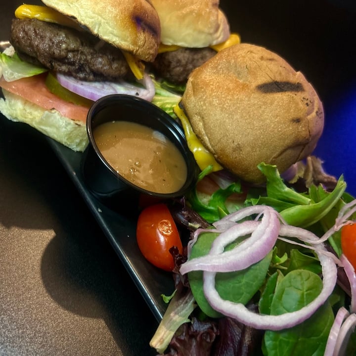 Classic Burger Sliders.