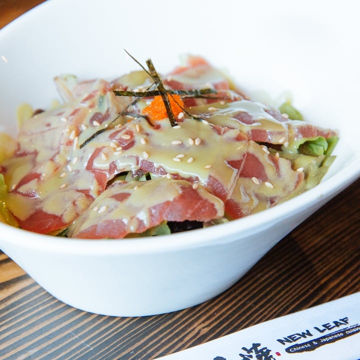 Rare-center Tuna Salad