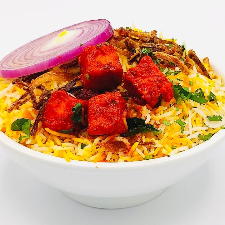 Hyderabad Paneer 65 Biryani+Veg Appetizer Family Pack