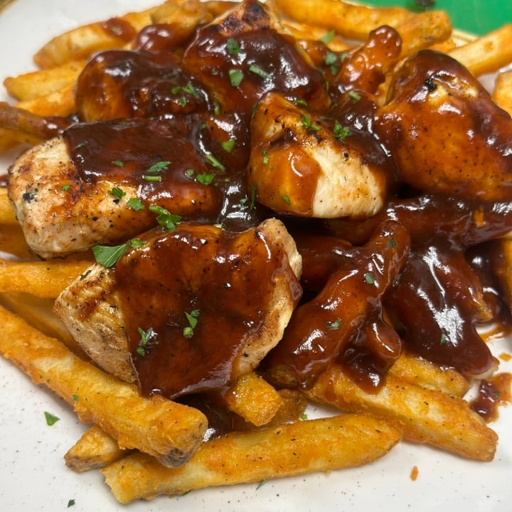GRILLED JERK BBQ CHICKEN BITES.
