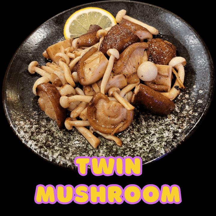 Twin Mushrooms.