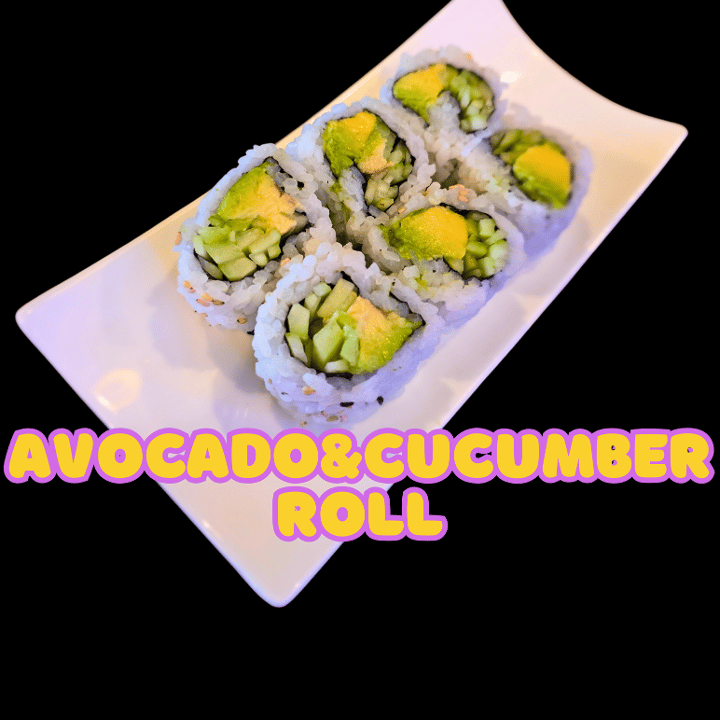 Avocado&Cucumber Roll.