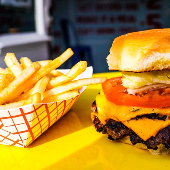 Double Smash Burger Meal.