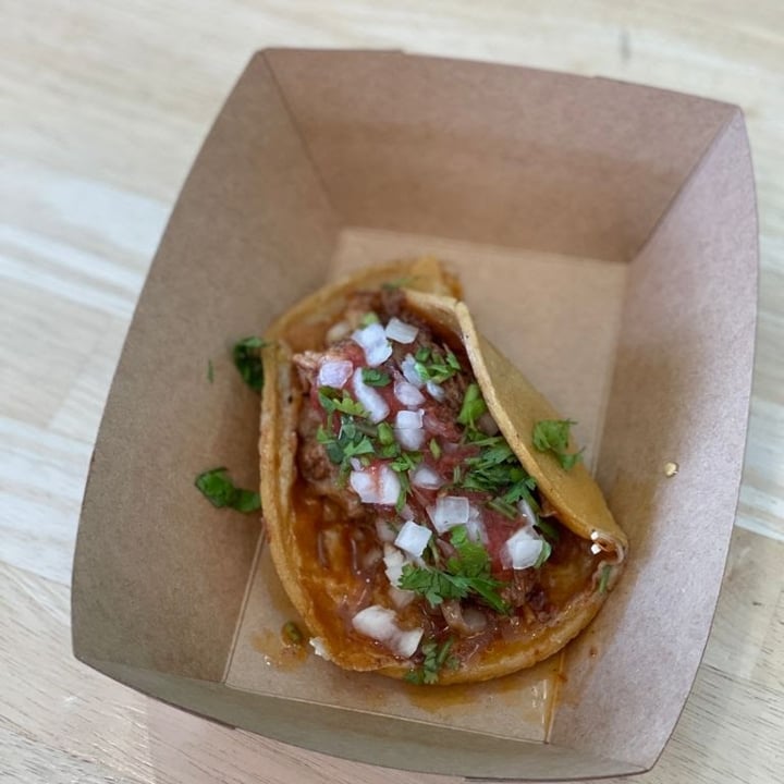 Wagyu Brisket Birria Street Taco.