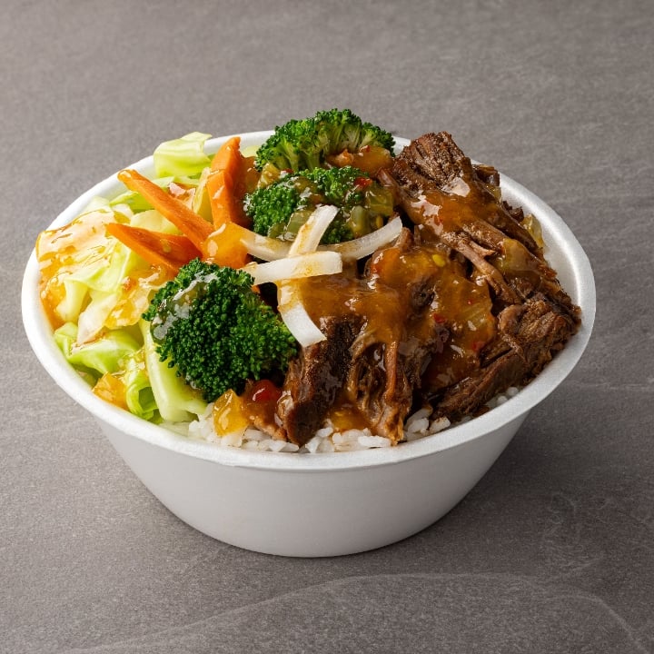 #3 Beef Curry Bowl.