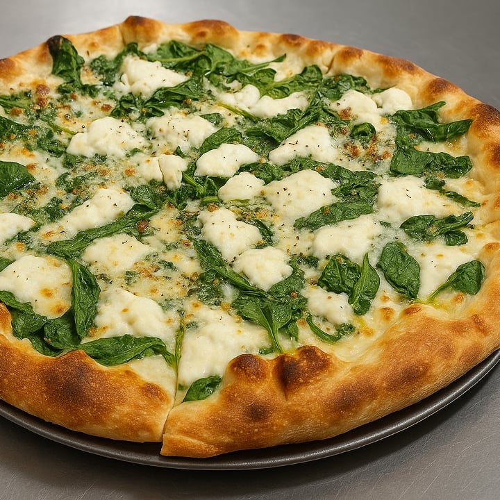 18' Large Special White Pizza.