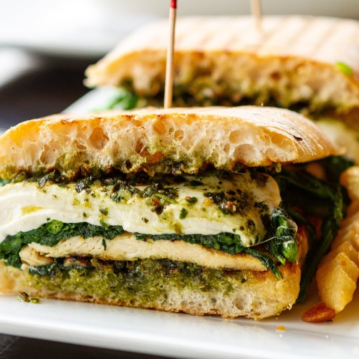 Grilled Chicken Panini.