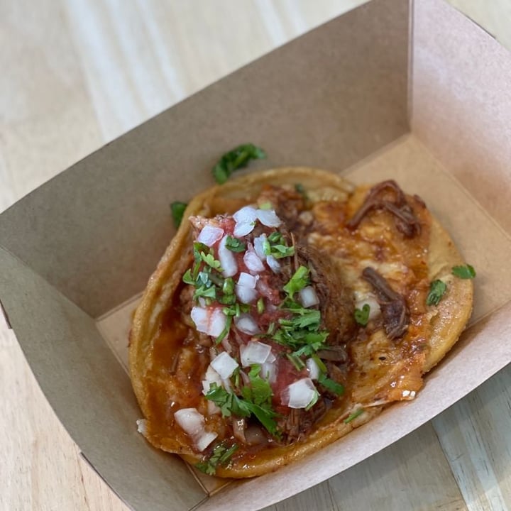 Wagyu Brisket Birria Signature Taco.