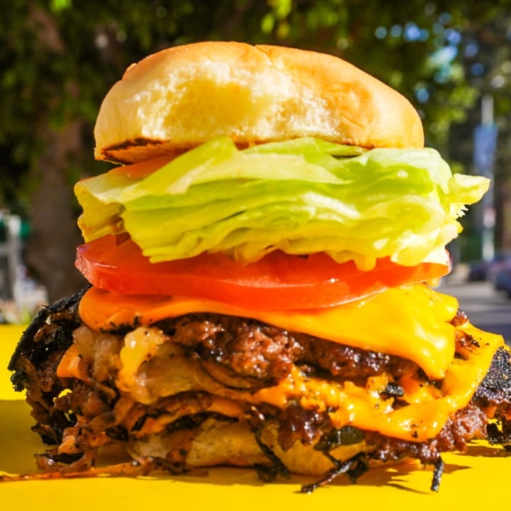Triple Smash Burger.