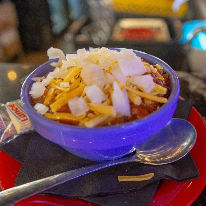 Brewburger's Chili Cup.