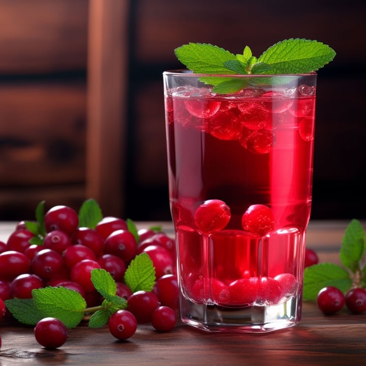 Cranberry Juice.