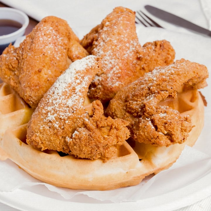 Soulful Chicken and Waffles Delights