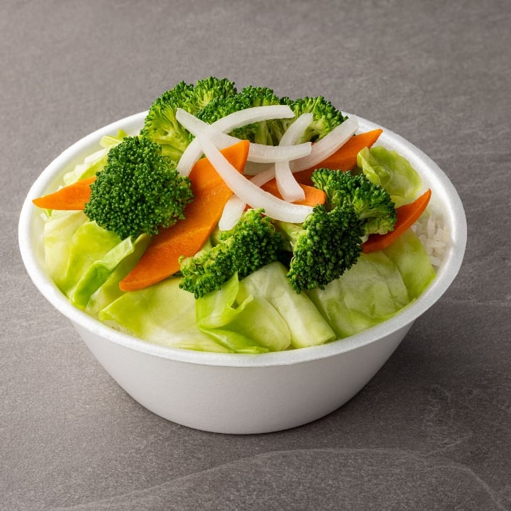 Rice Veggie Bowl.