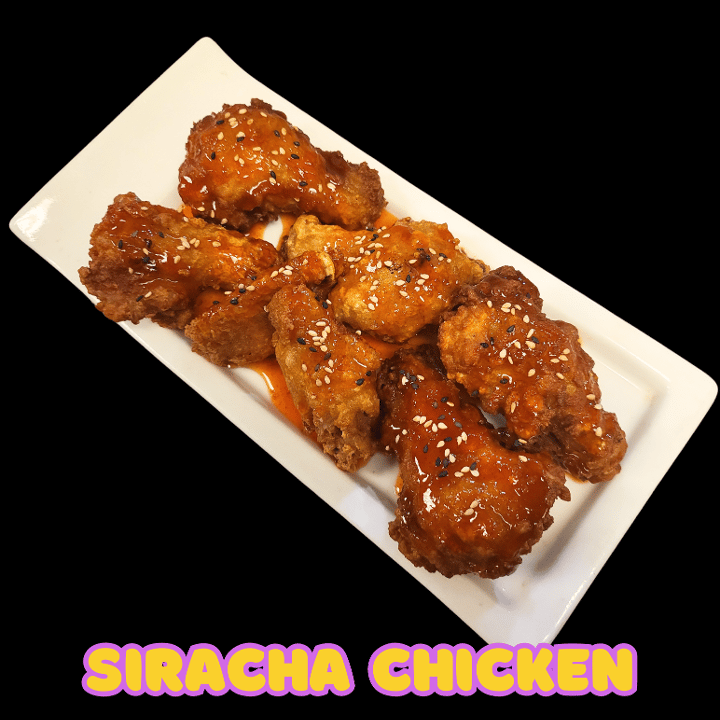 Sriracha Chicken Wing.
