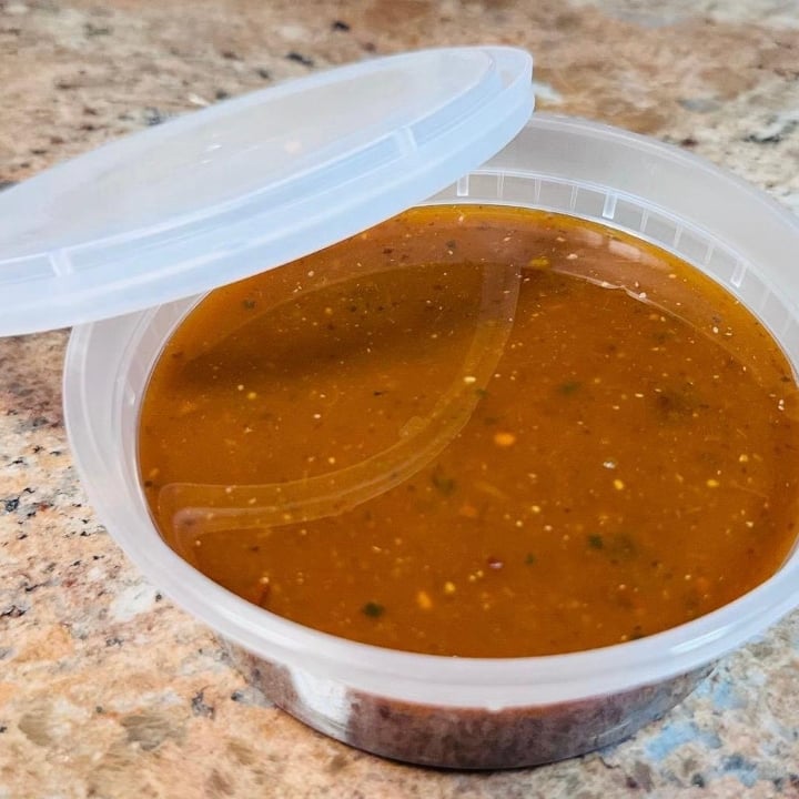 $ Red Chilli Tabasco Sauce 8OZ Container.