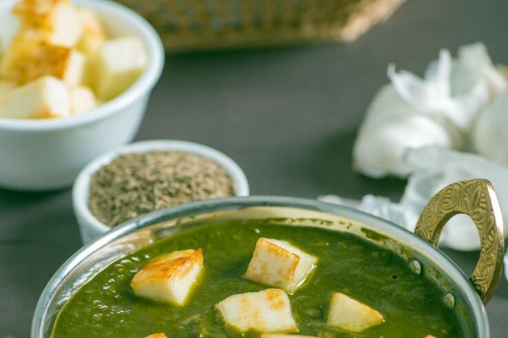Noor-e-palak Paneer