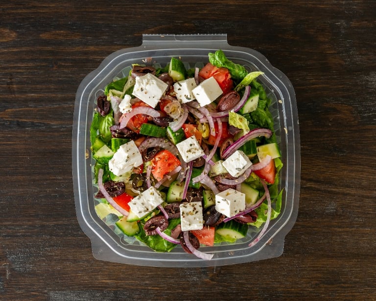 Fresh Greek Salad and More Delights