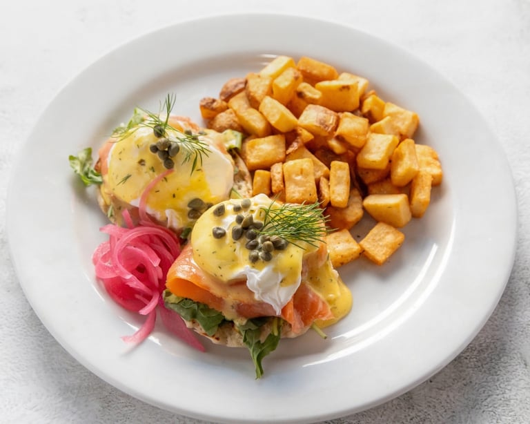 Brunch Delight: Smoked Salmon Benedict and More