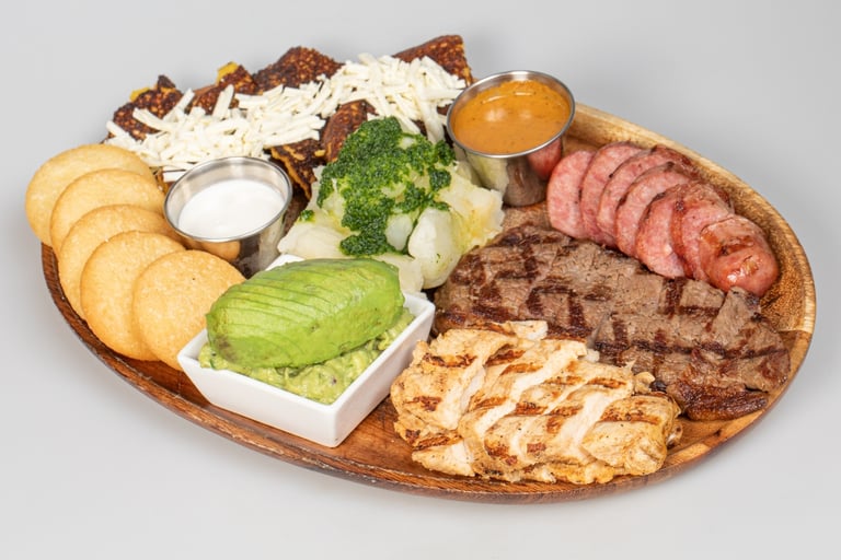 Lunch at our Venezuelan restaurant