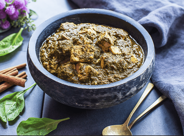 Delicious Saag Paneer and Indian Cuisine