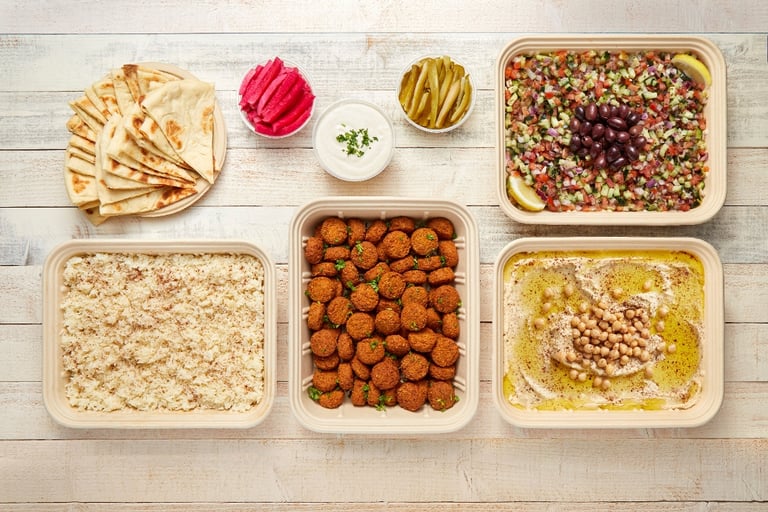 Delicious Falafel and Mediterranean Delights