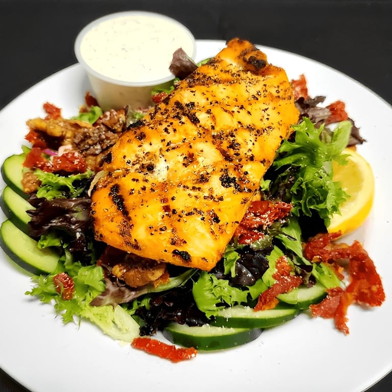 Fresh Salmon Salad: A Delicious Catch