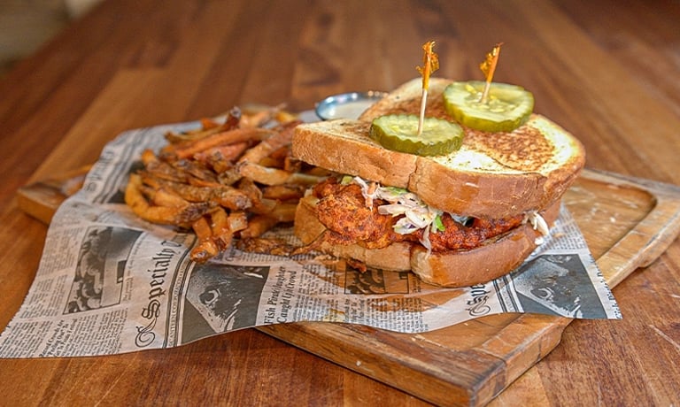 Lunch at Our Local Bar & Grill