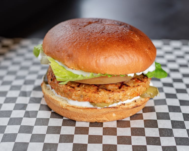 Garden Burger Delights: A Veggie Twist