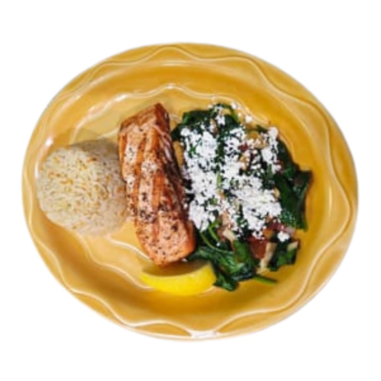 Fresh Mediterranean Salads and Vegetarian Options