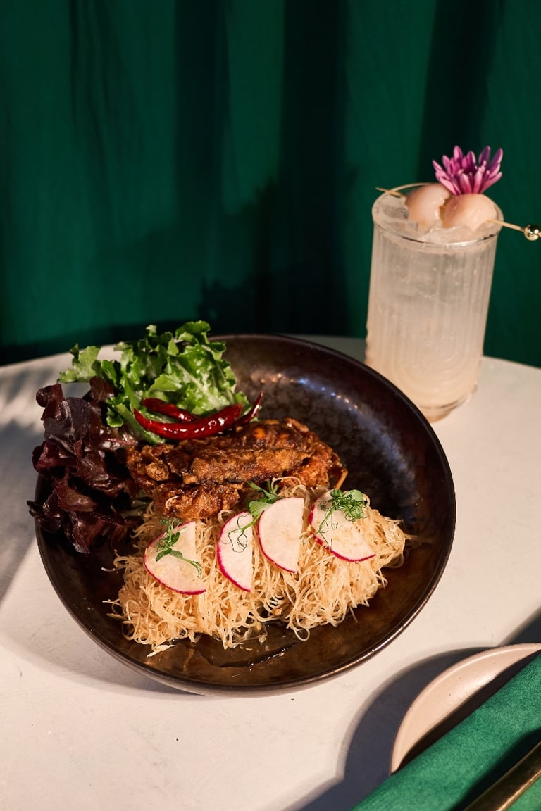 Crab Delights: Thai and Asian Fusion Specialties