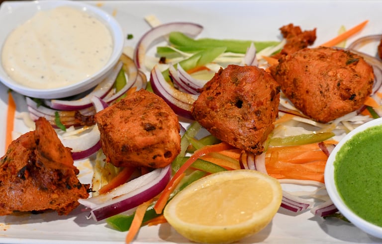 Delicious Indian Kebab Selections