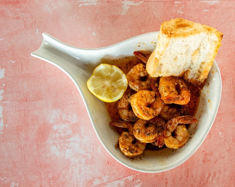 Delicious Shrimp Po Boy and More