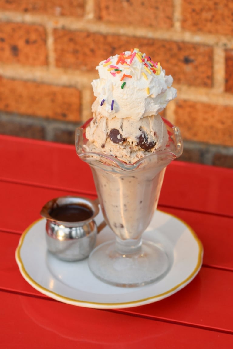 Indulge in Our Hot Fudge Sundae