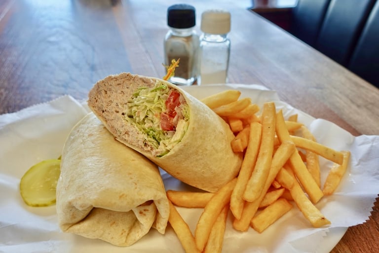 Tasty Tuna Wrap: A Fresh Catch
