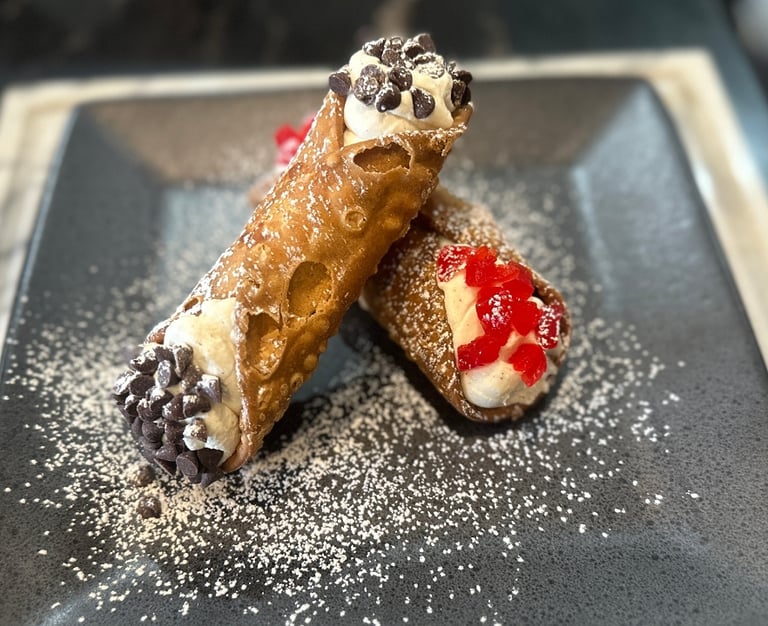Delicious Cannoli and Italian Desserts