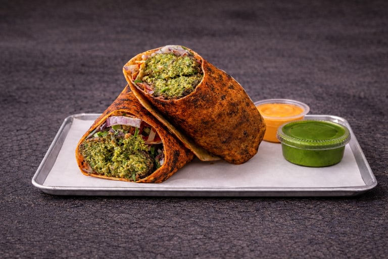 Delicious Mediterranean Wraps and More