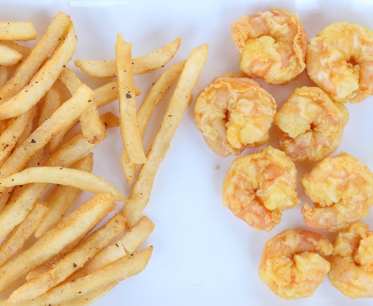 Delicious Fried Shrimp and More