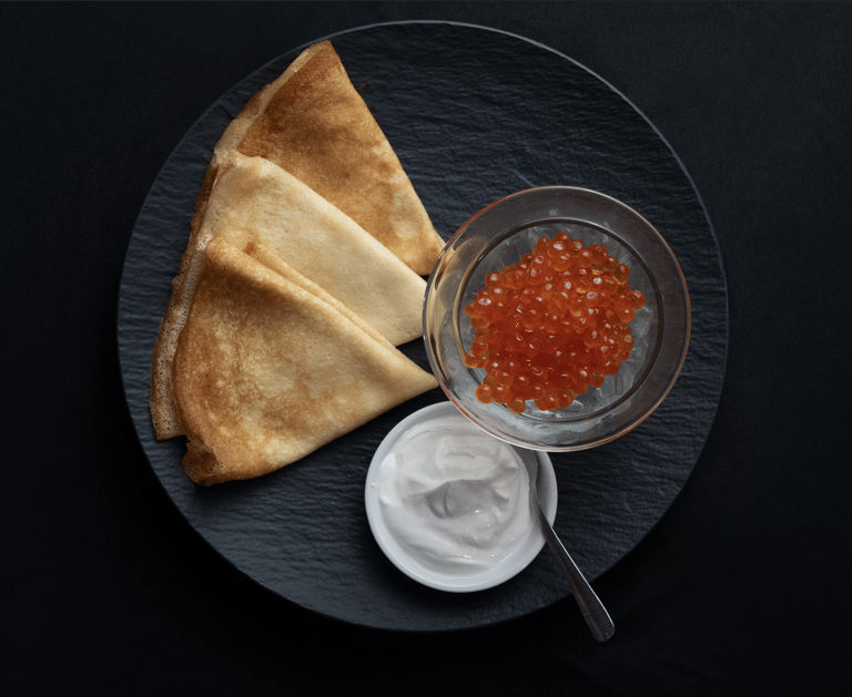 Fresh Salads: Russian, European, and Vegetarian Options