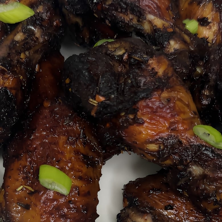 Jerk Wings Dinner.