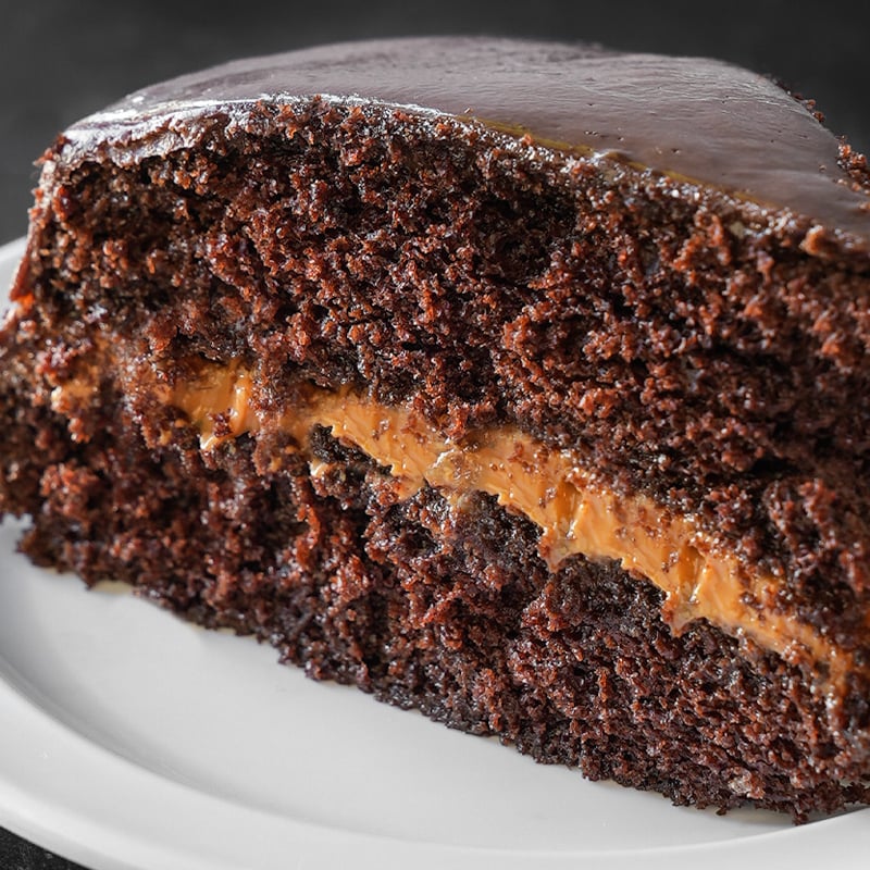 Chocolate Fudge Cake.