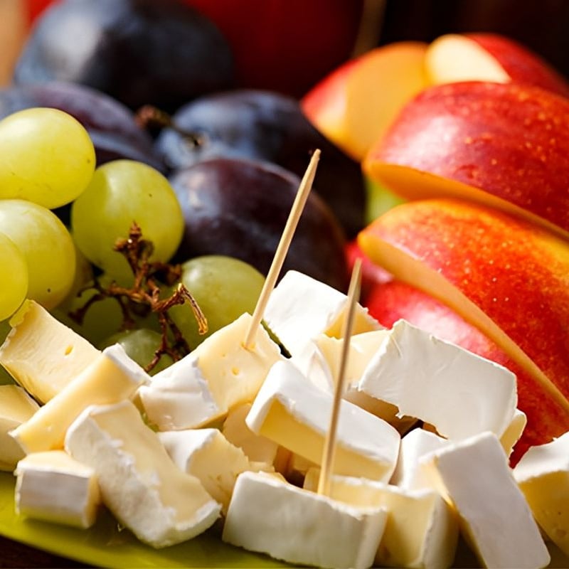 Fruit & Cheese Platter.