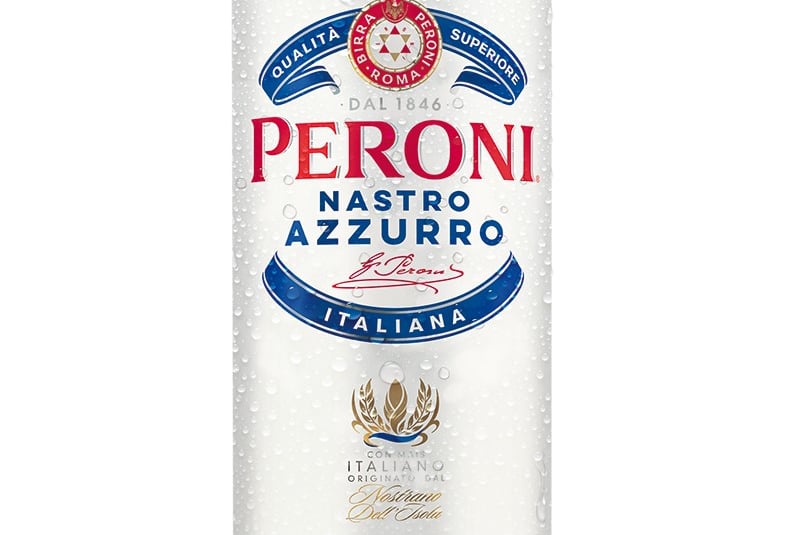 Peroni, 473mL beer (5.1% ABV)